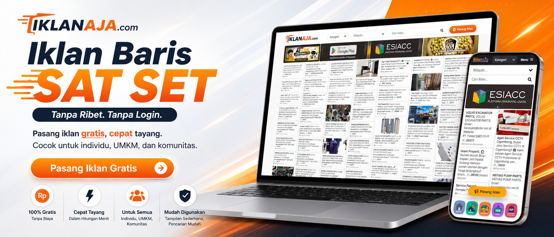 IklanAja.com platform pasang iklan online